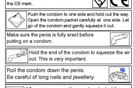 How to use a condom