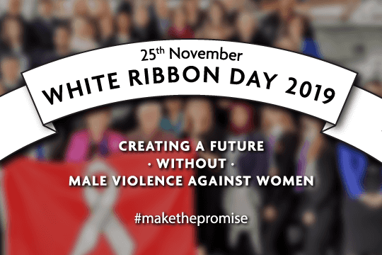 White ribbon banner 2